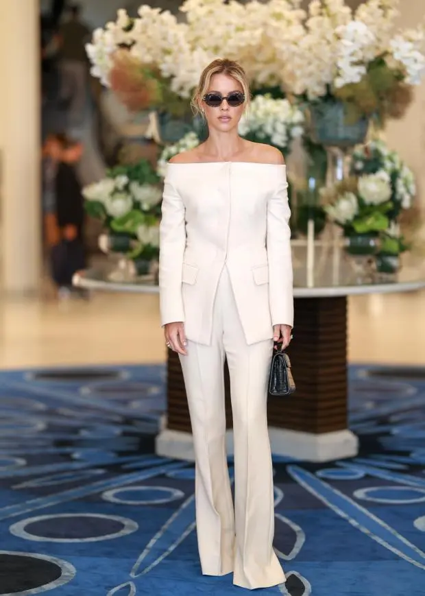 FERRAGAMO – Claire Holt – Cannes Film Festival 2022